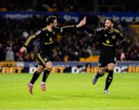 Manchester United menang atas Wolves