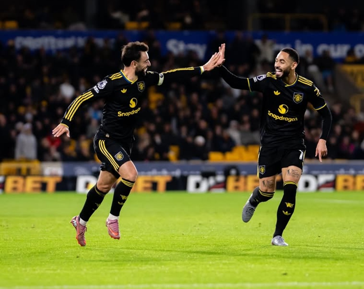 Manchester United menang atas Wolves