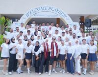 Anniversary Citra Kirana Rezky Aditya Padel