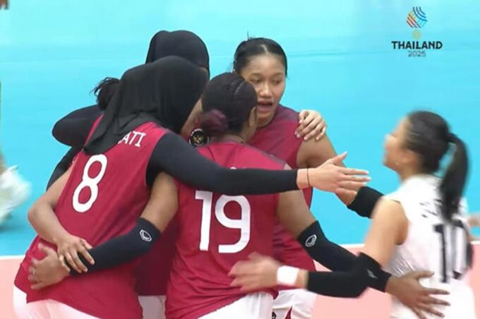 Timnas Voli Putri Indonesia Hancurkan Malaysia 3-0 di SEA Games 2025