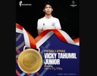 Vicky Tahumil Junior Rajai Tinju Kelas 51 Kg Putra SEA Games 2025