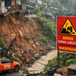 Daerah rawan longsor Jakarta