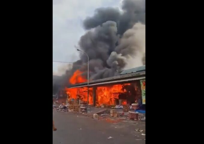 Kebakaran Pasar Kramat Jati