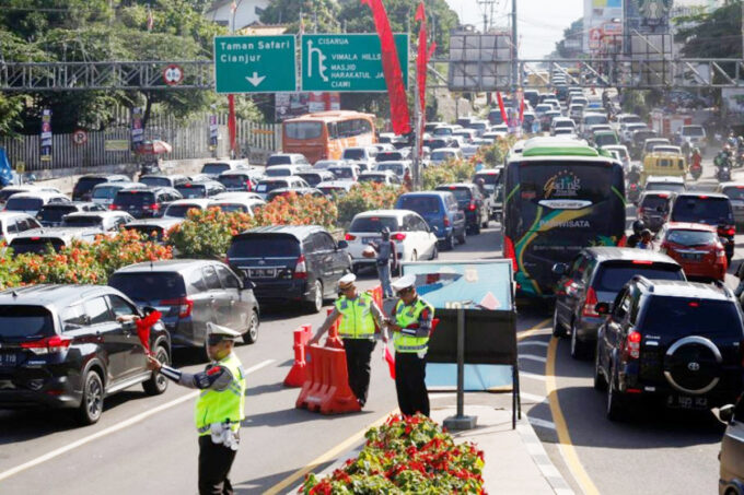 Polres Bogor siapkan skema baru lalin di jalur Puncak saat Nataru 2025/2026.
