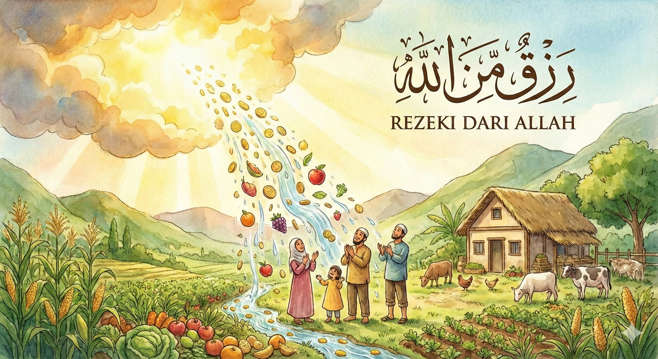 Ilustrasi Rezeki