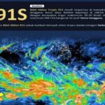 Siklon Tropis 91s berpotensi picu bencana