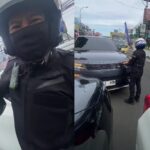 Potongan video viral polisi lawan arah kawal B 1 WON