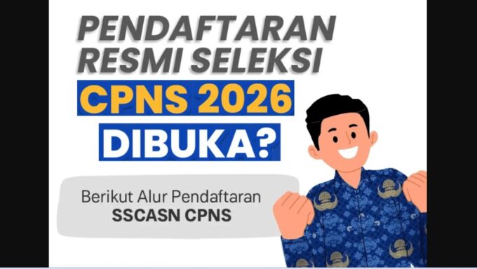 CPNS 2026, Ribuan Formasi untuk Lulusan Baru