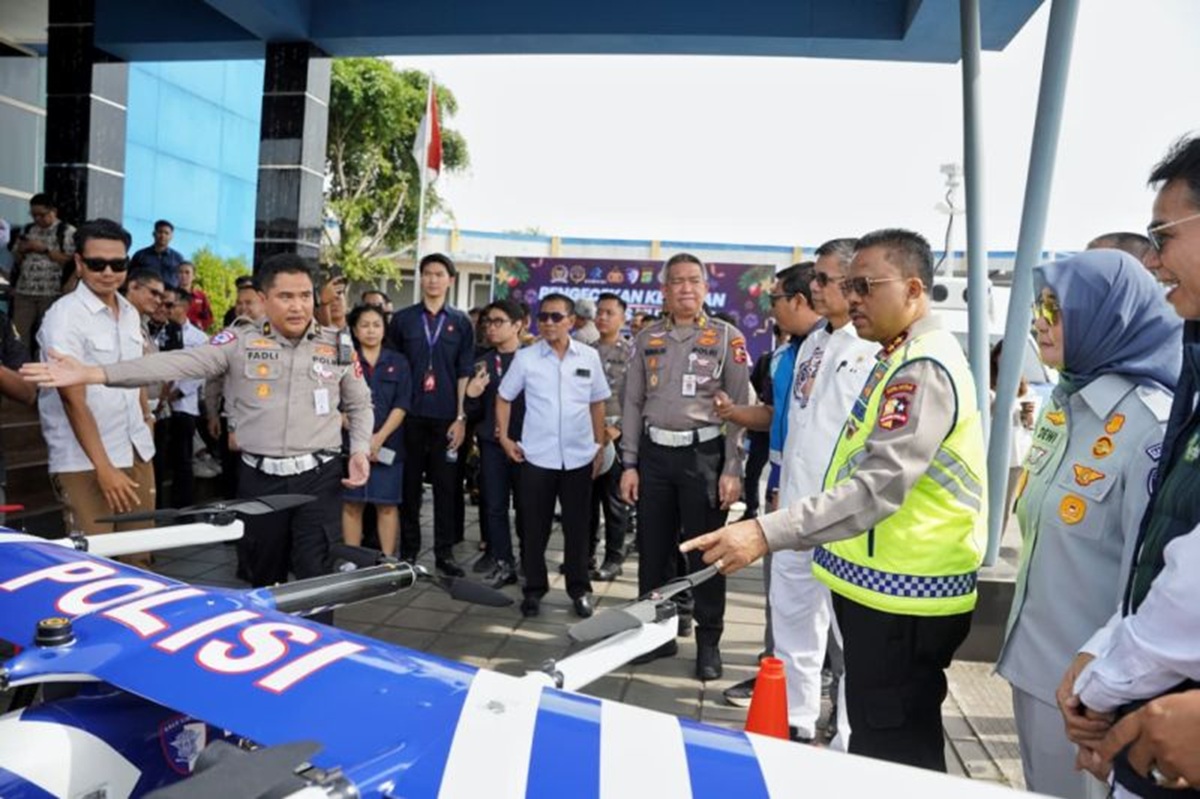 ETLE Drone Patroli Presisi mulai dioperasikan.