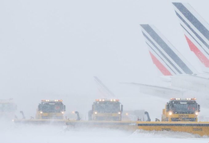 WNI Terdampak Badai Salju Eropa