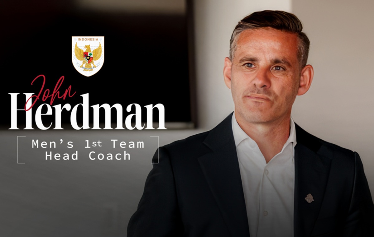 John Herdman, pelatih baru Timnas Indonesia.