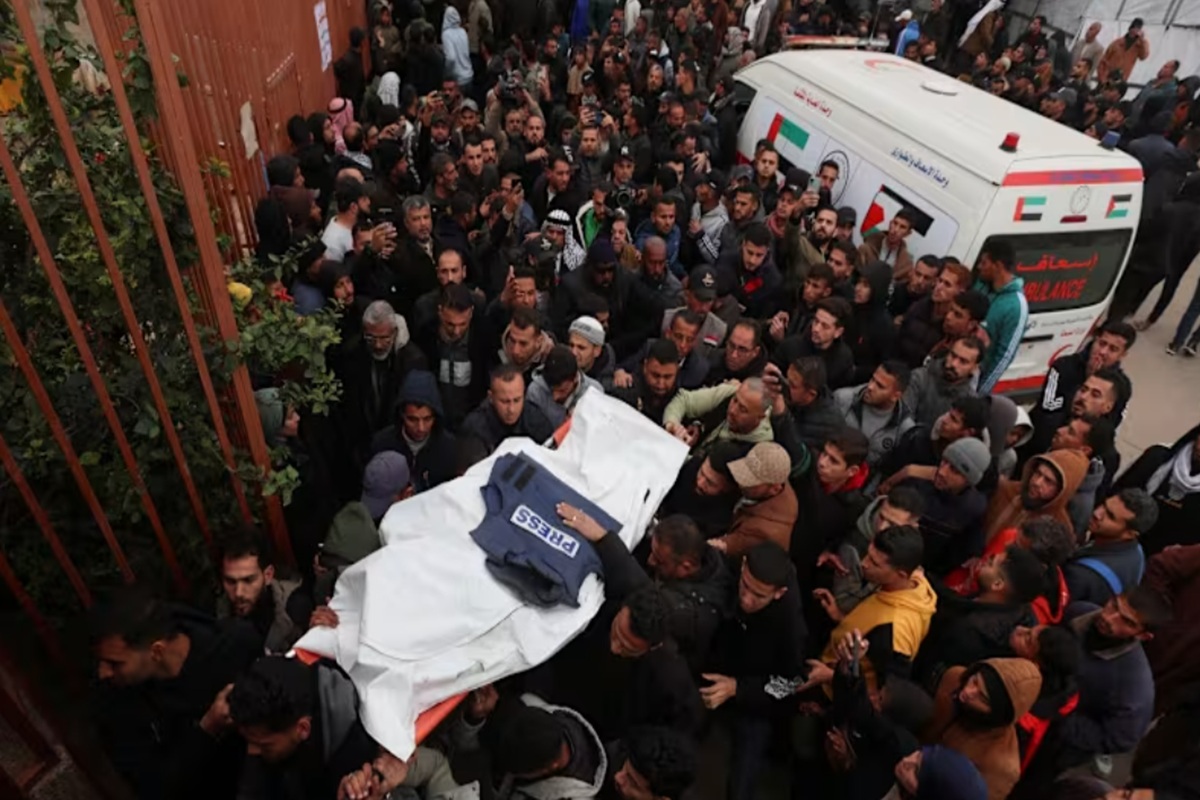 Serangan militer Israel tewaskan 3 jurnalis di Gaza.