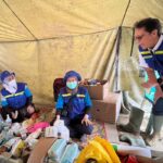 Kemenkes berupaya cegah penyakit menular di pengungsian.