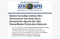 LOWONGAN ATR-BPN 2026