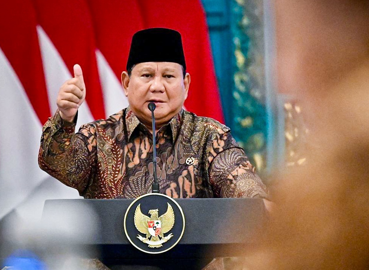 Prabowo Sentil Elite Nyinyir di Perayaan Natal