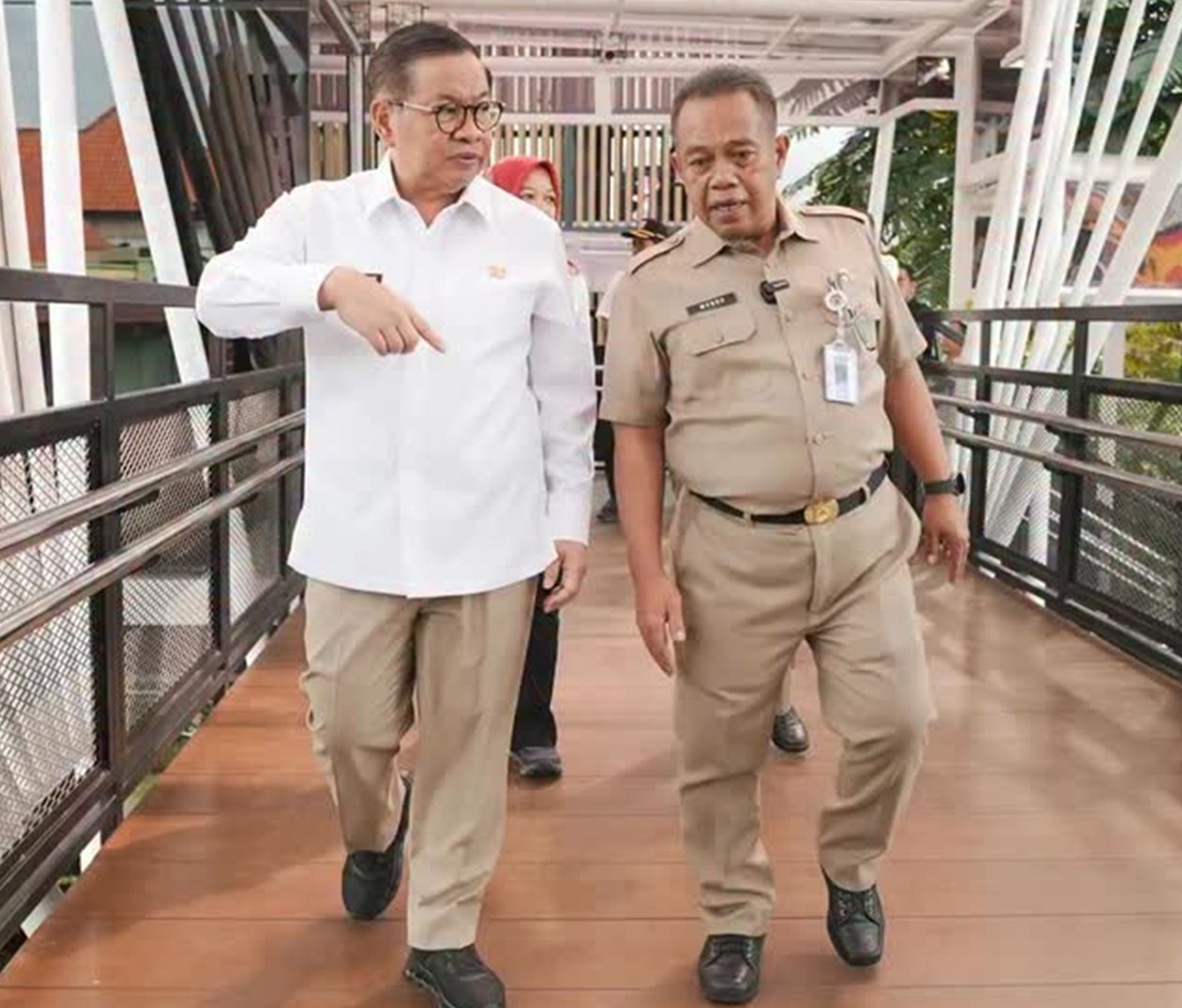 Pelanggaran Trotoar UMKM Sudirman Pramono Anung
