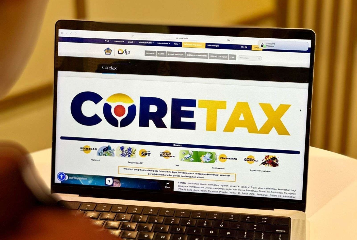 Sistem Online Coretax Rewel, Wajib Pajak Pusing