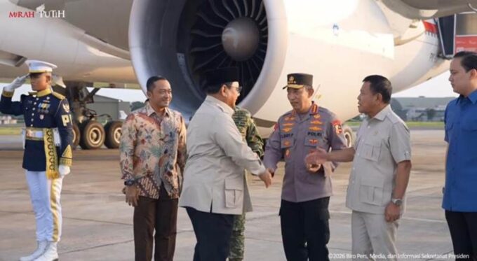 Tuntas Kunker Eropa, Presiden Prabowo Kembali ke Tanah Air