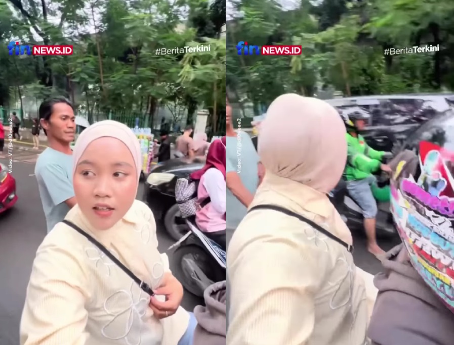 Aksi upaya pencopetan di Kawasan Monas