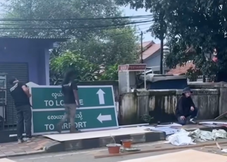 Syuting film Lisa BLACKPINK di Tangerang