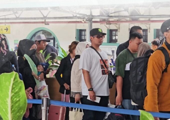 Okupansi kereta api Lebaran 2026