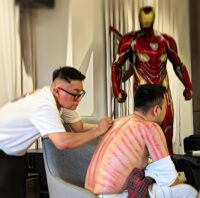 Punggung Sultan Andara Memerah Pekat, Aksi Merry 'Ngerokin' Raffi Ahmad Langsung Viral di Instagram