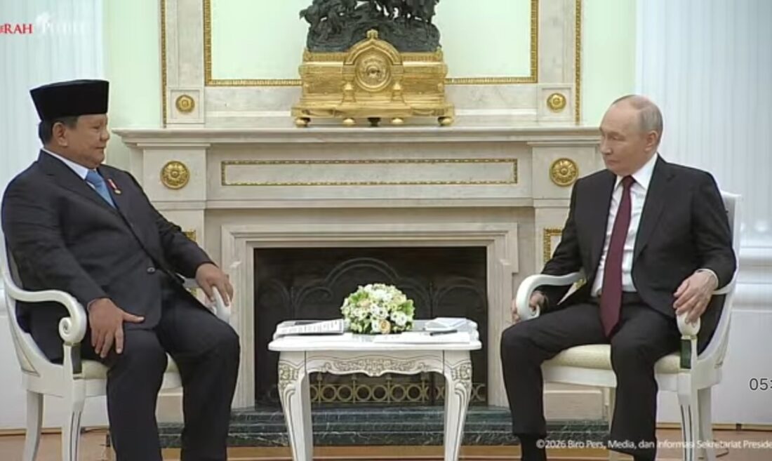 Prabowo temui Putin di Kremlin! Indonesia resmi jadi anggota BRICS 2026 berkat dukungan Rusia