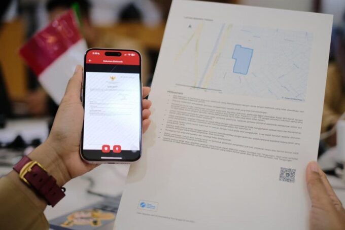 Ilustrasi cara cek keaslian sertipikat tanah secara online