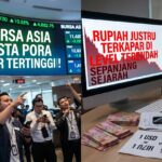 Indeks saham Asia EM reli rekor tertinggi! Rupiah justru anjlok ke Rp17.145 per Dolar AS