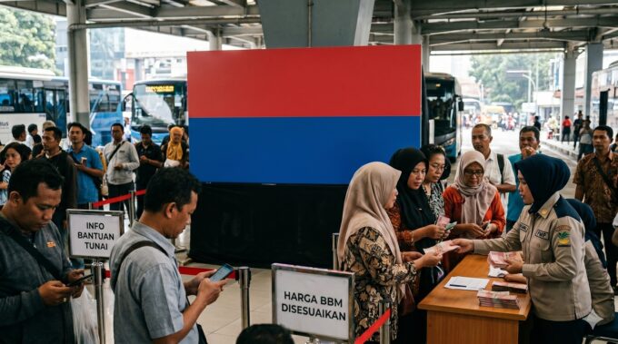 IMF peringatkan resesi global jika harga minyak US$100! Subsidi BBM dilarang dan wajib ganti ke bantuan tunai tepat sasaran.