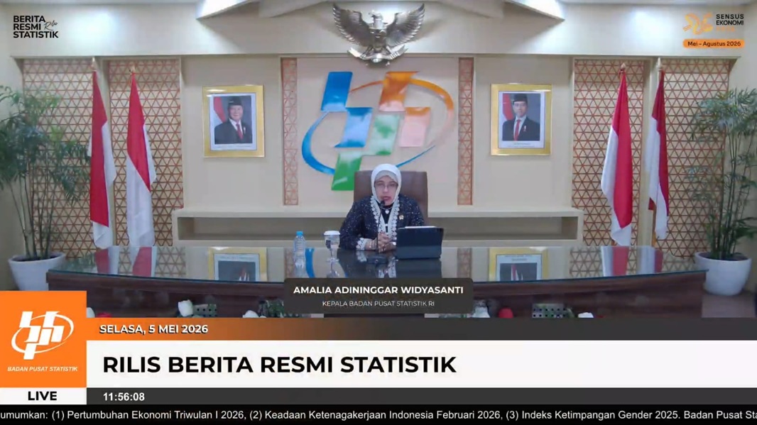 Data BPS Februari 2026 menunjukkan jumlah pekerja naik dan pengangguran turun, meski tantangan pasar kerja masih besar.