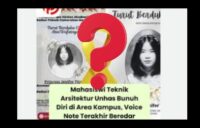 Pesan Princess Jenifer Tjiang viral, mahasiswi Universitas Hassanuddin Bandung yang nekat Bundir yang saat ini masih menjadi misteri.