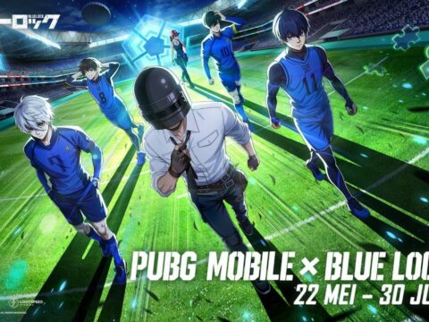 Gim PUBG Mobile berkolaborasi dengan serial anime sepak bola populer Blue Lock mulai sekarang hingga 30 Juni 2026.