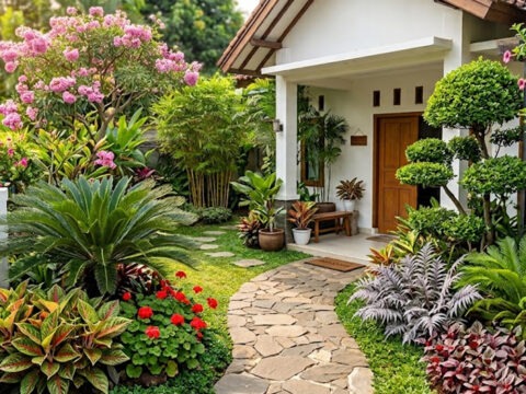 tanaman hias outdoor