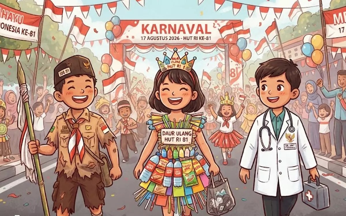 Kostum Karnaval 17 Agustus